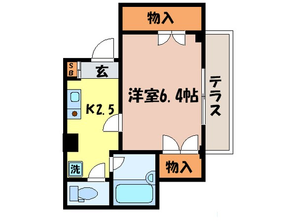 ガーデンヒルズ西ヶ原の物件間取画像